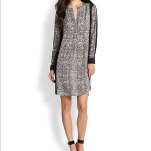 BCBGMAXARIA Dress | Snake Print | Long Sleeve
